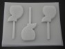 3556 Toilet Paper Chocolate or Hard Candy Lollipop Mold